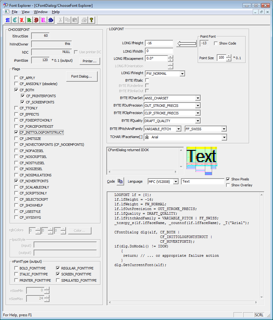 ms shell dlg font free